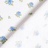 Baumwollpopeline zarte Rosen – hellblau/weiss,  thumbnail number 4