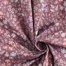 Beschichtete Baumwolle bunte Blumenwiese – dunkelaltrosa/weiss,  thumbnail number 4