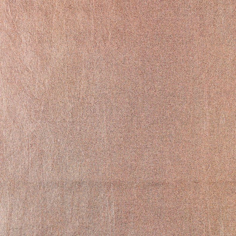 Baumwollpopeline folienveredelt Uni – roségold metallic, image number 5