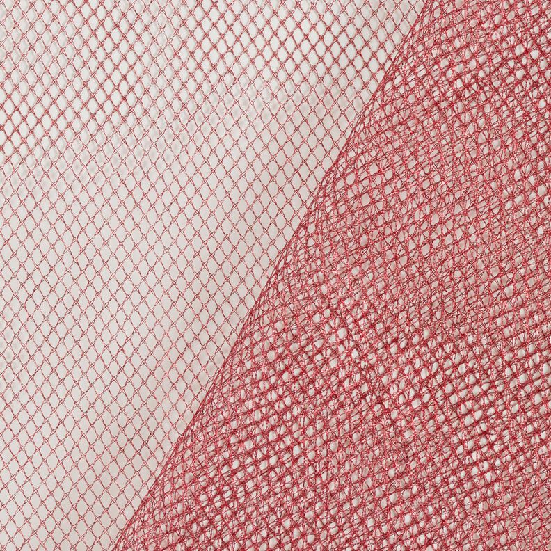 Tüll Metallic – karminrot,  image number 5