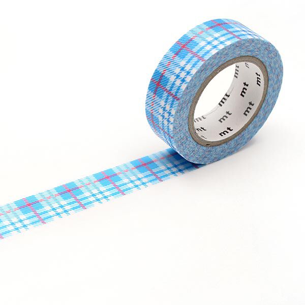 Washi Tape Karo – hellblau | Masking Tape, image number 1