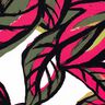 Viskosejersey große Blätter – intensiv pink/nachtblau,  thumbnail number 5