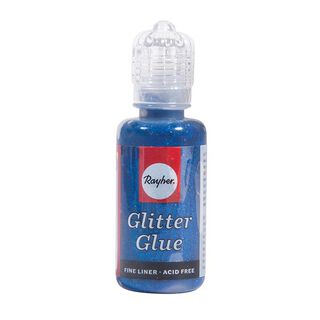 Glitter-Glue  Metallic [ 20 ml ] – marineblau, 