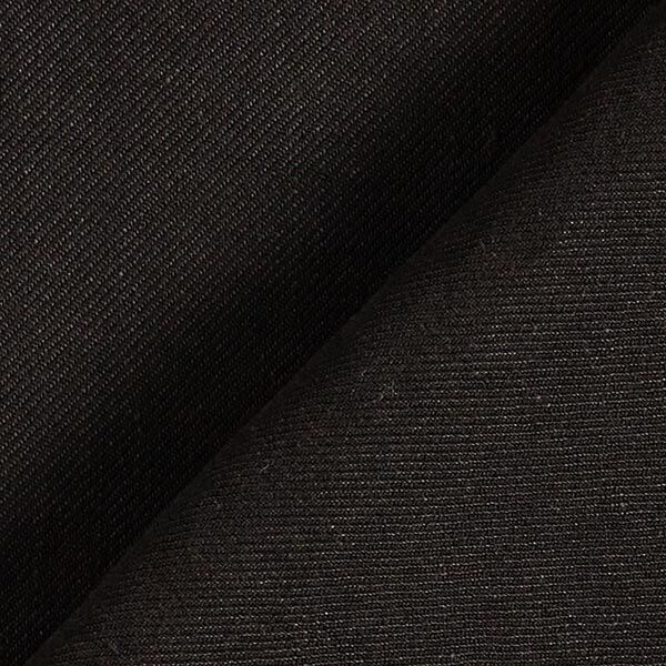 Leinen-Viskose-Mix Uni – schwarz | Reststück 50cm