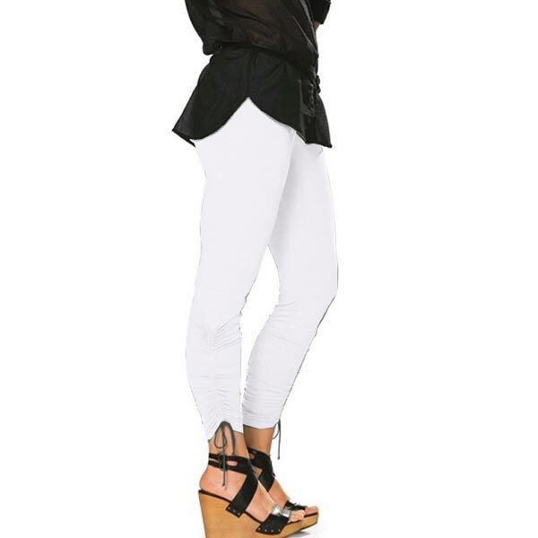 Viskose Jersey Medium – weiss, image number 3