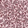 Baumwollflanell Blümchen | Poppy Fabrics – rosé/malve,  thumbnail number 2