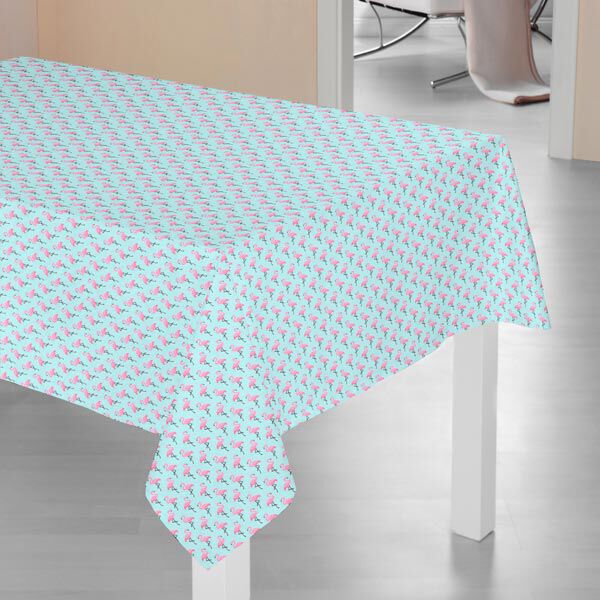Beschichtete Baumwolle Flamingo | Reststück 80cm