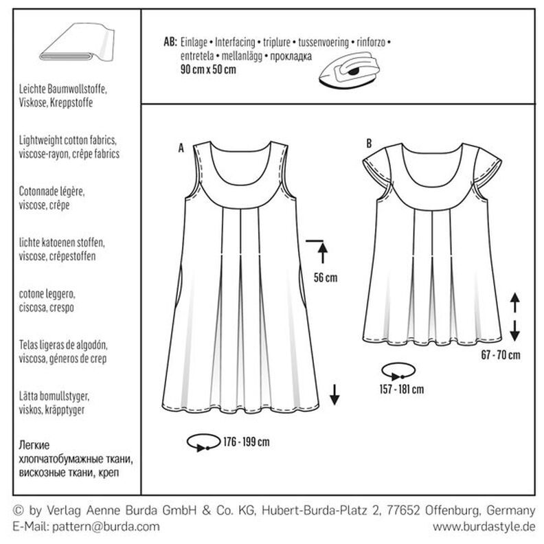 Kleid | Burda 6532 | 34-46,  image number 5