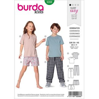 Shirt | Burda 9288 | 104-146, 