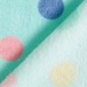 Kuschelfleece bunte Punkte – mint,  thumbnail number 4