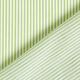 Leichter Tencel-Stoff feine Streifen – grün/weiss | Reststück 50cm,  thumbnail number 4