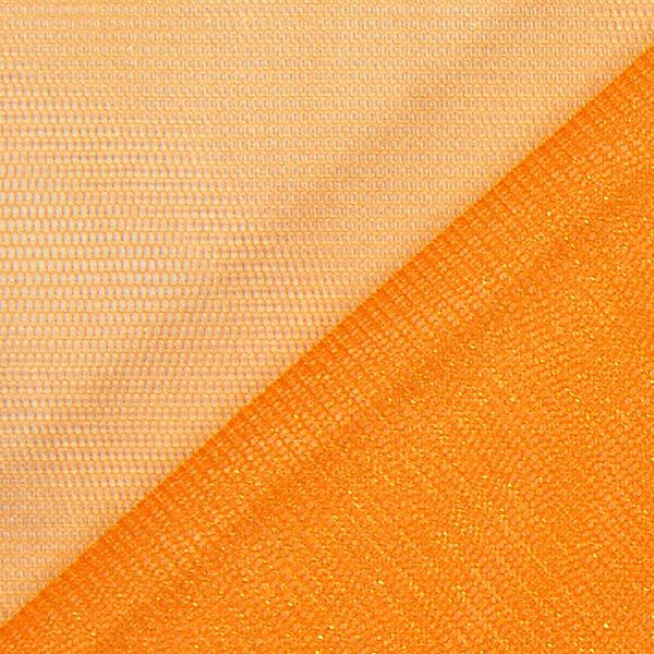 Schimmer-Tüll – orange | Reststück 100cm