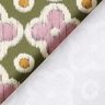 Dekostoff Canvas Stickerei-Look – pinie/hellaltrosa,  thumbnail number 4