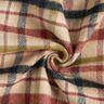 Mantelstoff Doubleface Karo – beige/braun,  thumbnail number 4