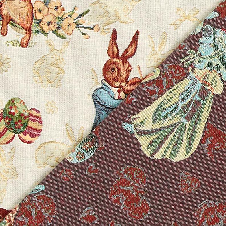 Jacquard Gobelin Osterhasen-Familie, image number 4