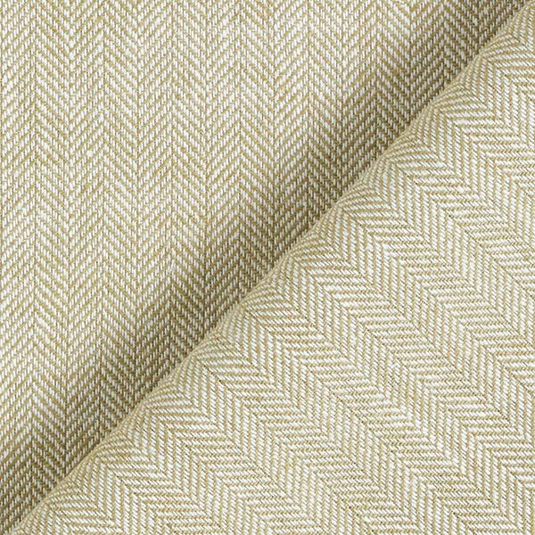 Leinen-Baumwoll-Mix Fischgrat – khaki, image number 4