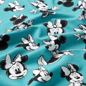 Baumwolljersey Minnie Mouse | Disney – hellblau, 
