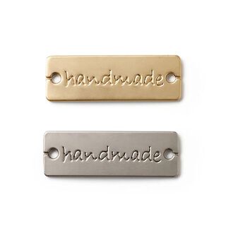 Pins "handmade" [ 3 x 1 cm ] | Prym – silber metallic/gold, 