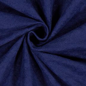 Microvelours Alova – marineblau | Reststück 60cm, 