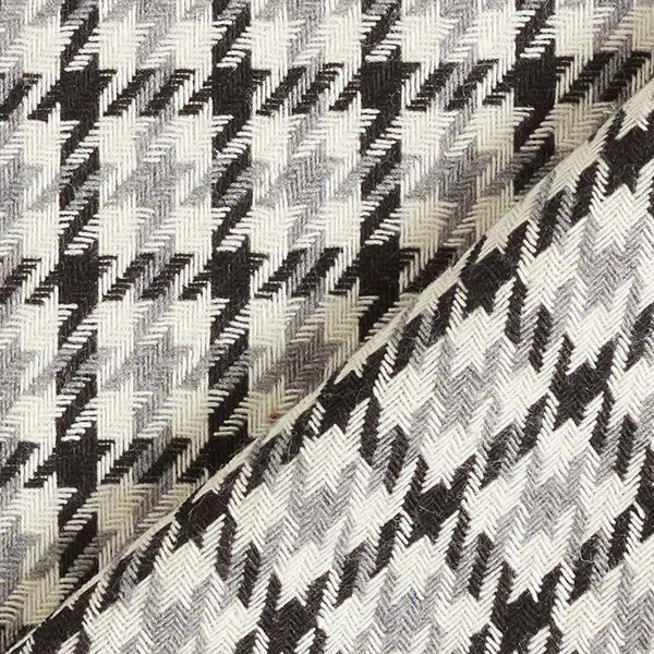 Wollmix Hahnentritt Tricolor – grau/schwarz, image number 4