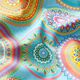Outdoorstoff Canvas Mandalas – türkis,  thumbnail number 2