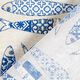 Dekostoff Canvas Sardinen – blau/natur,  thumbnail number 4