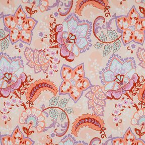 Baumwoll-Voile Stella | Nerida Hansen – apricot/lavendel, 
