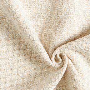 Polsterstoff bunt gewebt – wollweiss/beige | Reststück 70cm, 