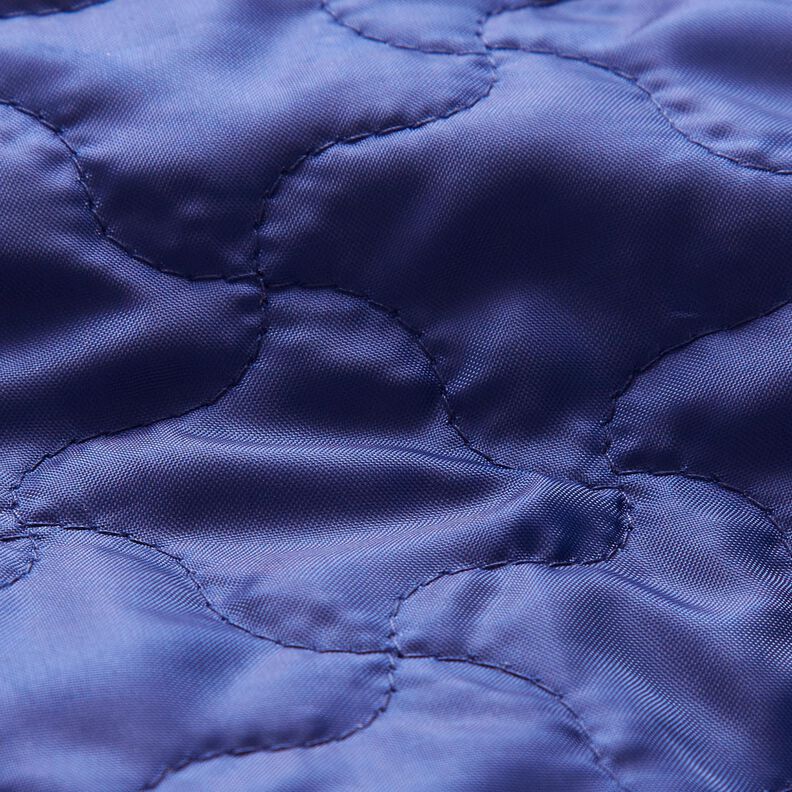 Steppstoff abstrakte Rauten – marineblau,  image number 3