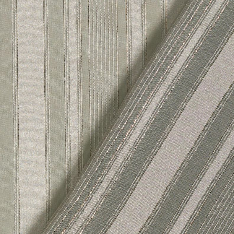 Chiffon Satinstreifen mit Glitzer – seidengrau,  image number 4