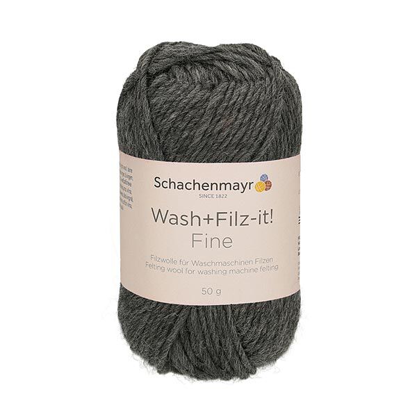 Wash+Filz-it! Fine, 50g (0120) - anthrazit | Schachenmayr,  image number 2