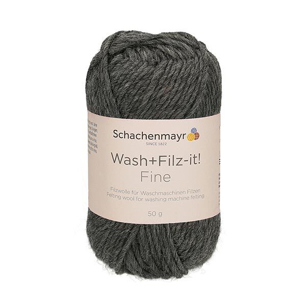 Wash+Filz-it! Fine, 50g (0120) - anthrazit | Schachenmayr, image number 2