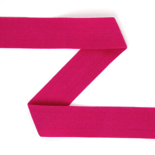 Elastisches Einfassband (Falzgummi), matt - hot pink, 