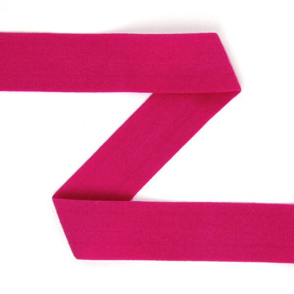 Elastisches Einfassband (Falzgummi), matt - hot pink,  image number 1