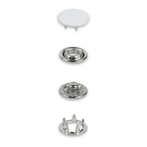 Druckknöpfe Jersey [12 mm] | Prym – weiss, 