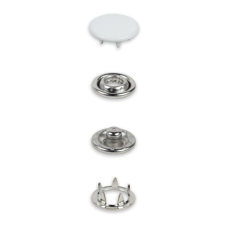 Druckknöpfe Jersey [12 mm] | Prym – weiss,  image number 2
