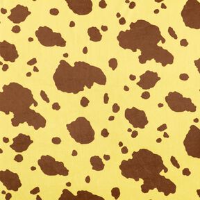 Kunstfell Giraffe – sonnengelb/braun, 