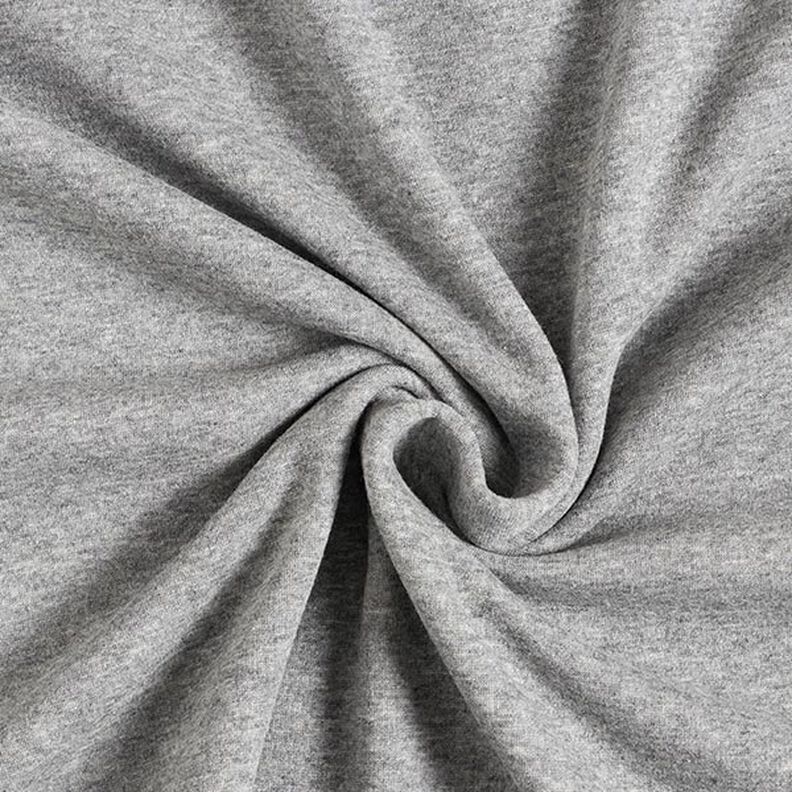 Alpenfleece Kuschelsweat Uni – grau,  image number 1