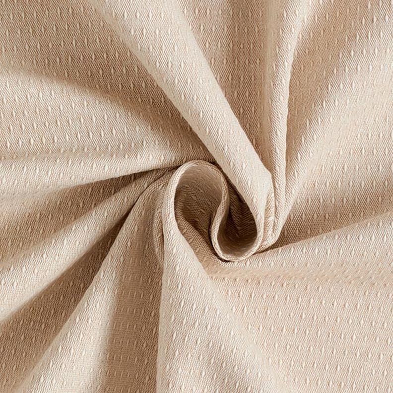 Dekostoff Jacquard recycelt – beige,  image number 1