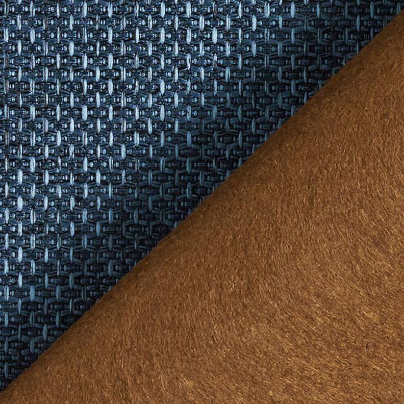 Polsterstoff Wabenstruktur – blau, image number 3
