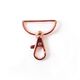 Karabinerhaken 2 Rosé - roségold,  thumbnail number 1