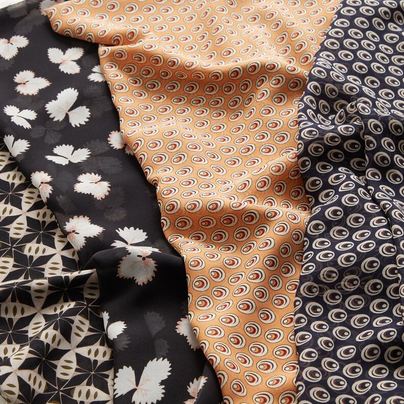 Chiffon Pfauenauge – marineblau/marineblau,  image number 5
