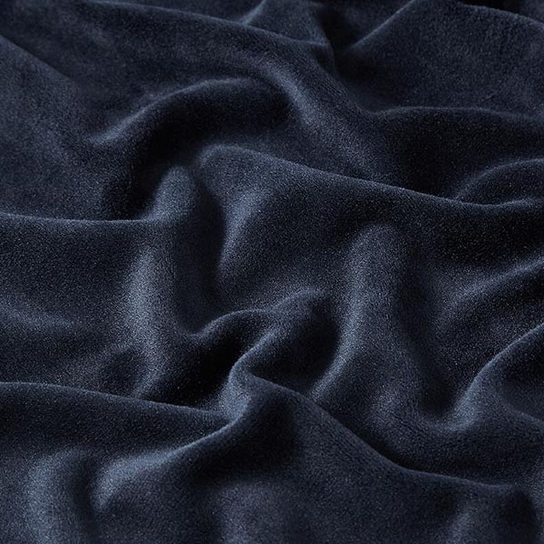 Stretchsamt Nicki – marineblau,  image number 2