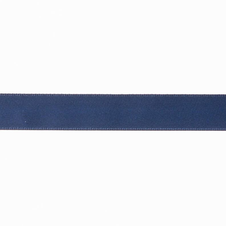 Satinband [15 mm] – marineblau,  image number 1