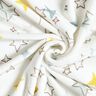Kuschelfleece bunte Sterne – elfenbein/sonnengelb,  thumbnail number 3