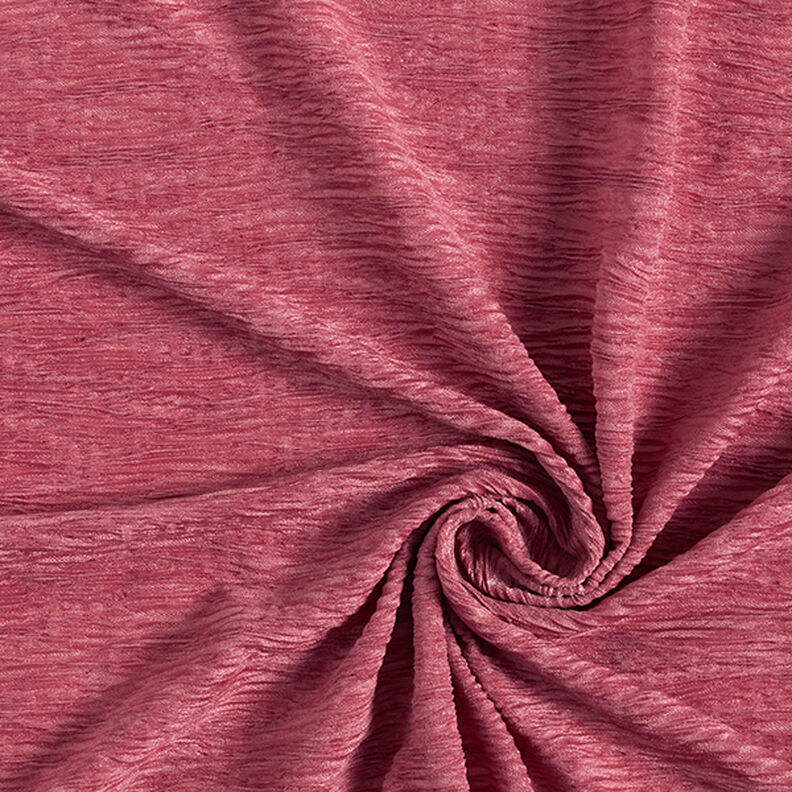 Jersey Crinkle Optik Uni – malve,  image number 3