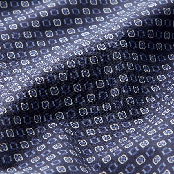 Hemdenstoff kleine Kästchen – marineblau, image number 2