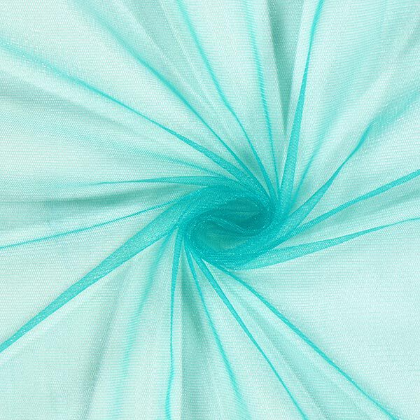 Schimmer-Tüll – türkis | Reststück 100cm