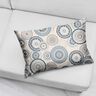 Dekostoff Halbpanama Mandala – blau,  thumbnail number 8