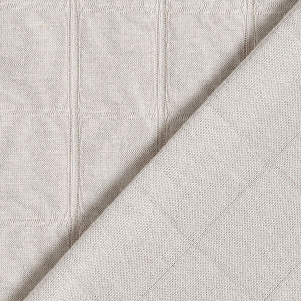 Doppellagiger Jersey Uni – grau – Muster, image number 4